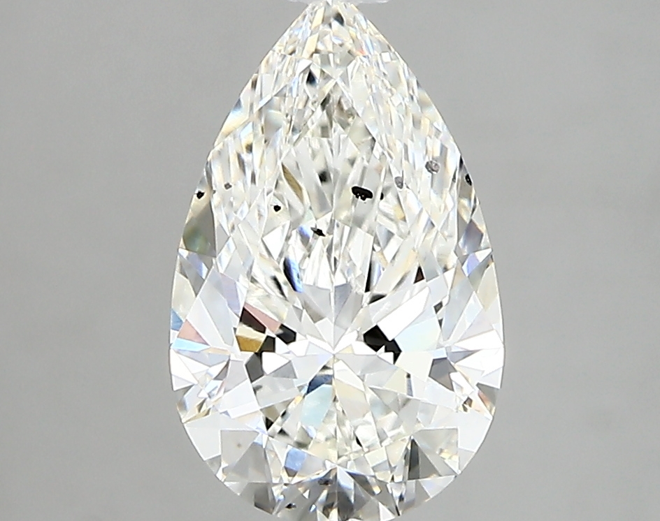 1.81 Carat G-SI1 Ideal Pear Diamond