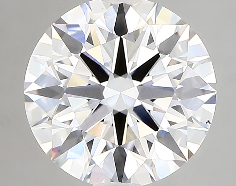 2.46 Carat E-VS1 Ideal Round Diamond