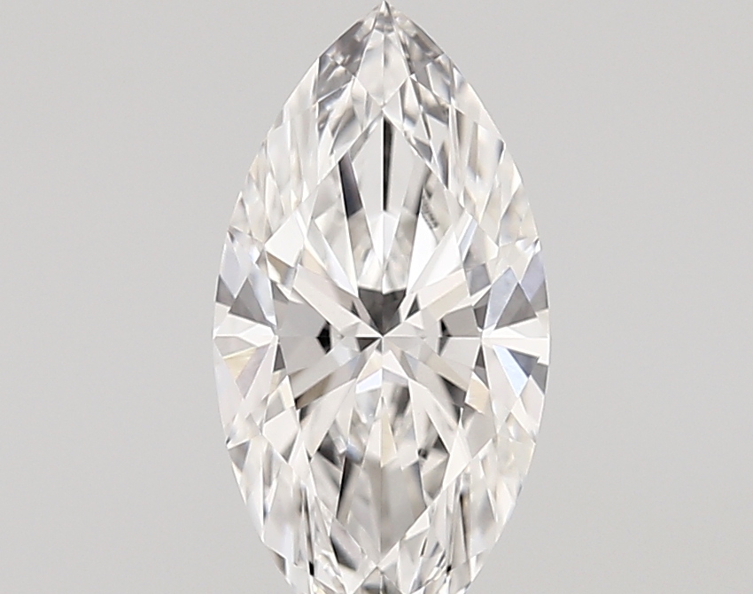 1.24 Carat F-VVS2 Ideal Marquise Diamond