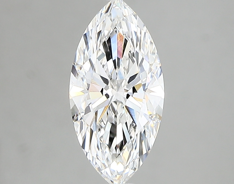 1.23 Carat F-VVS2 Ideal Marquise Diamond