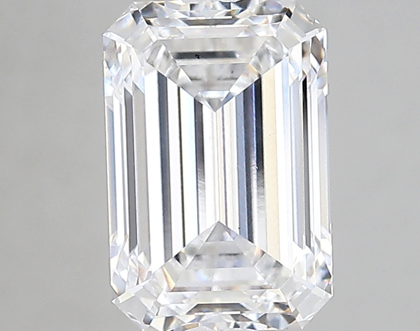 2.84 Carat E-VS1 Ideal Emerald Diamond