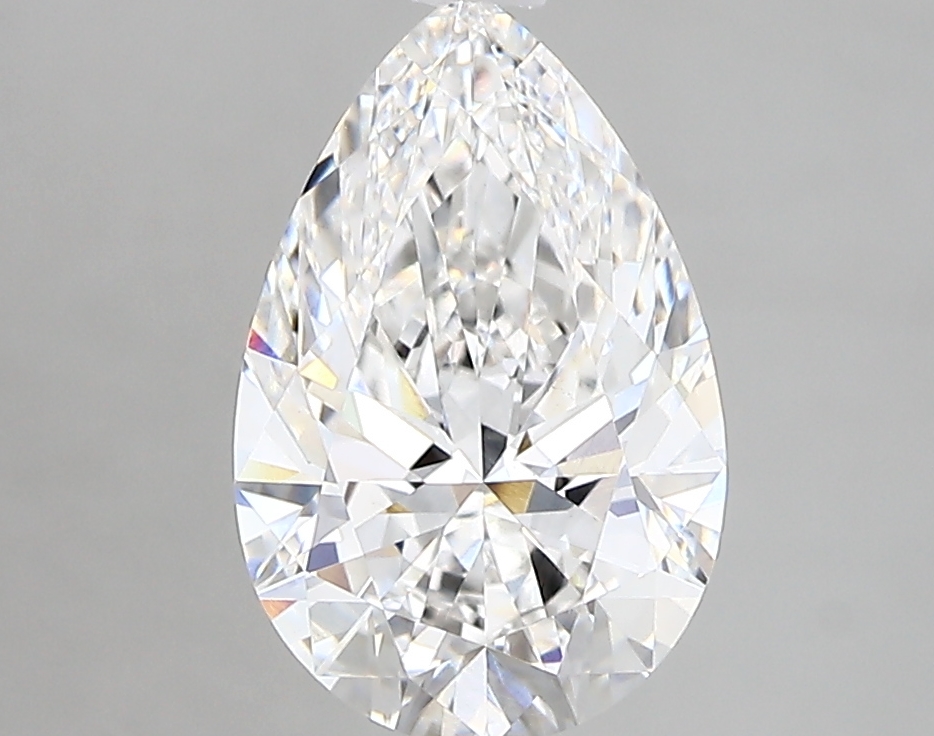 2.00 Carat E-VVS2 Ideal Pear Diamond
