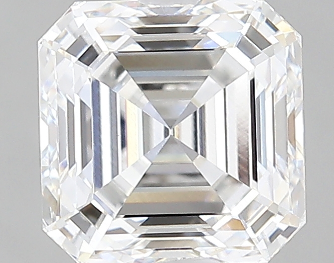 1.69 Carat G-VVS2 Ideal Asscher Diamond