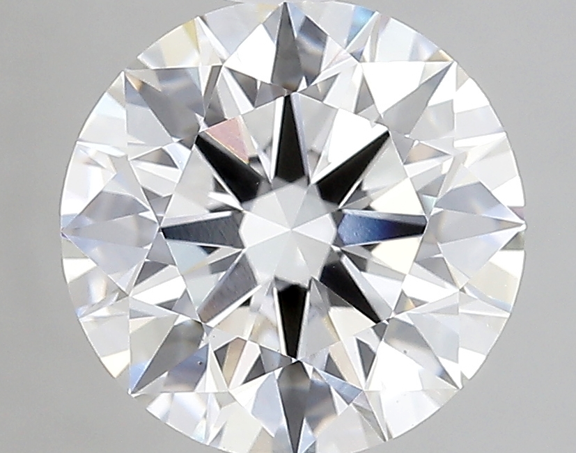 2.94 Carat F-VS1 Ideal Round Diamond