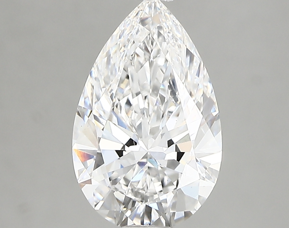 2.00 Carat E-VS1 Ideal Pear Diamond