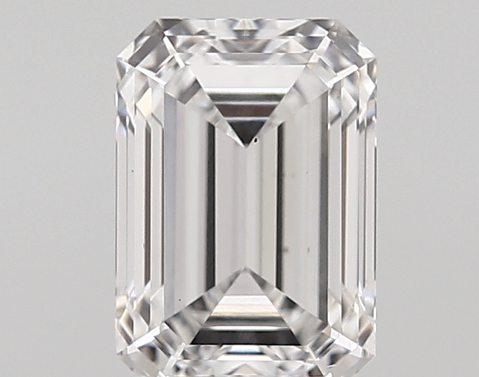 1.62 Carat E-VS2 Ideal Emerald Diamond