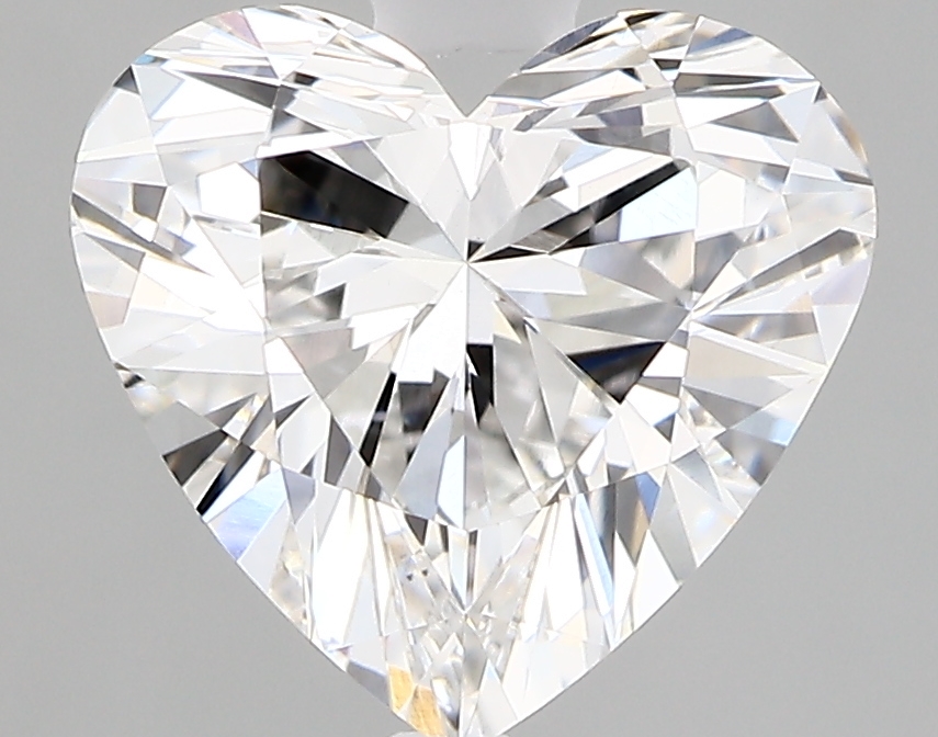 1.90 Carat F-VVS2 Ideal Heart Diamond
