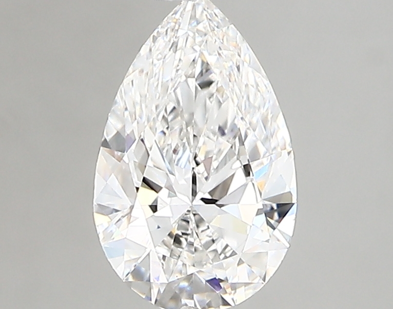 1.00 Carat E-VVS2 Ideal Pear Diamond