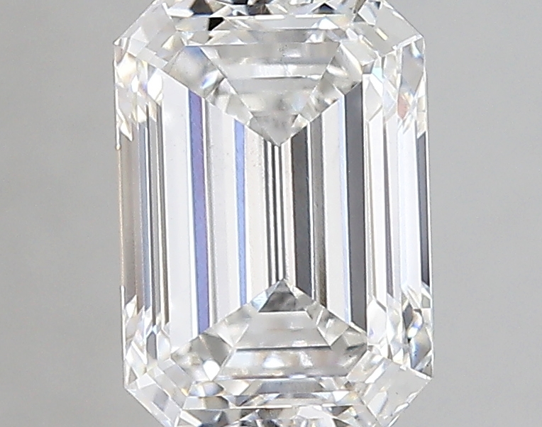 2.40 Carat F-VS1 Ideal Emerald Diamond