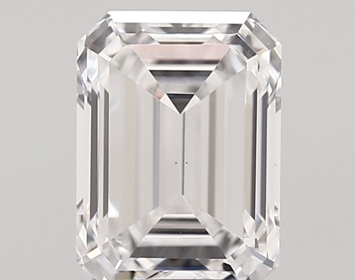 1.98 Carat D-VS1 Ideal Emerald Diamond