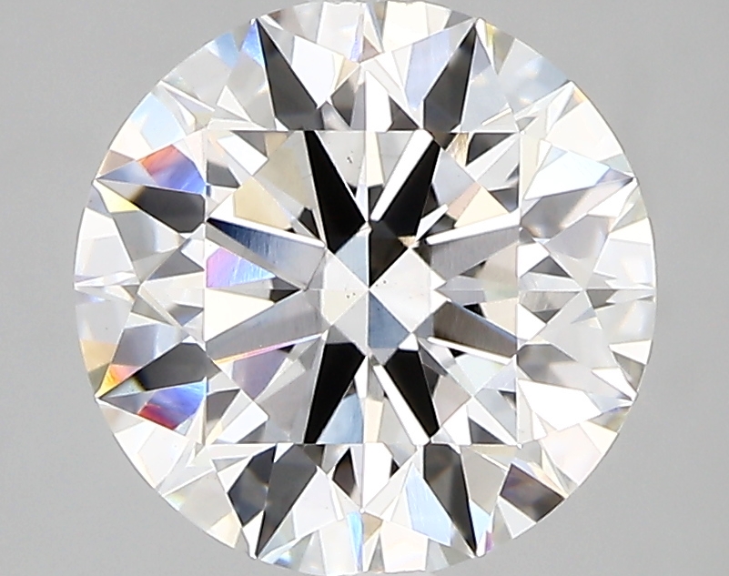 2.84 Carat G-VS1 Ideal Round Diamond