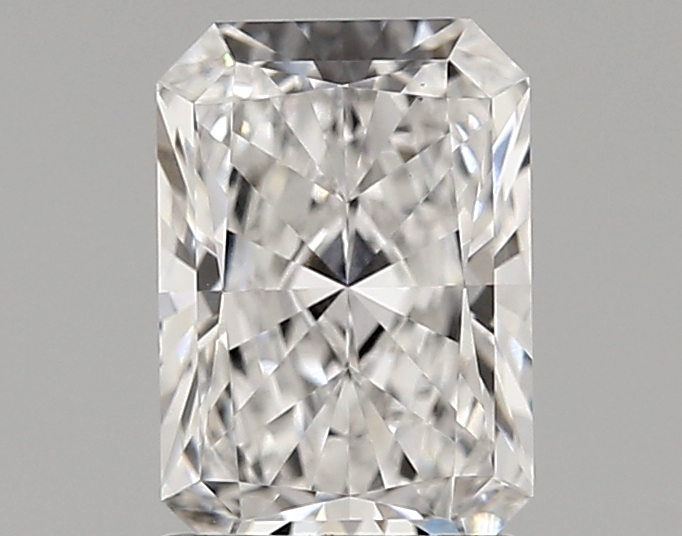 1.43 Carat E-VVS2 Ideal Radiant Diamond