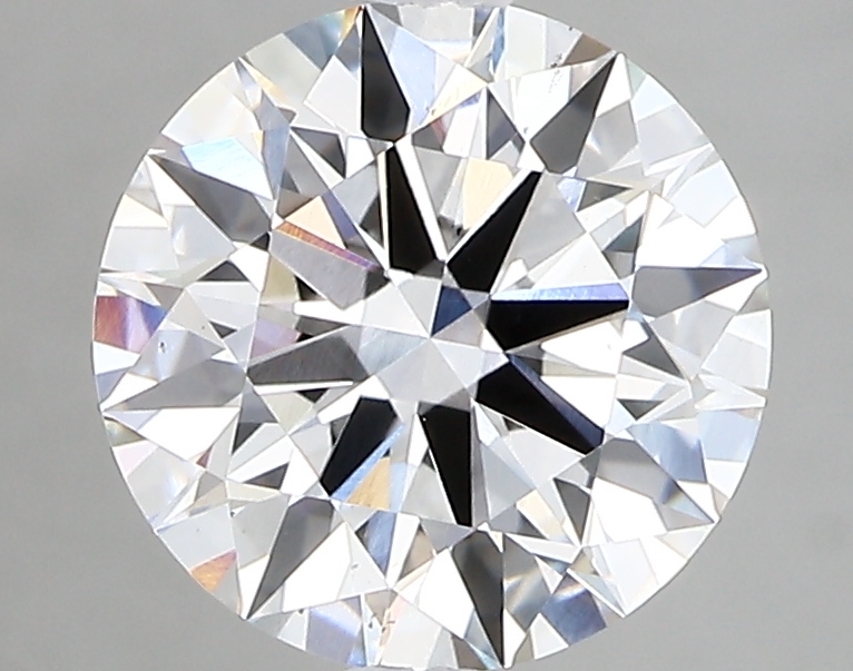 2.44 Carat F-VS2 Ideal Round Diamond