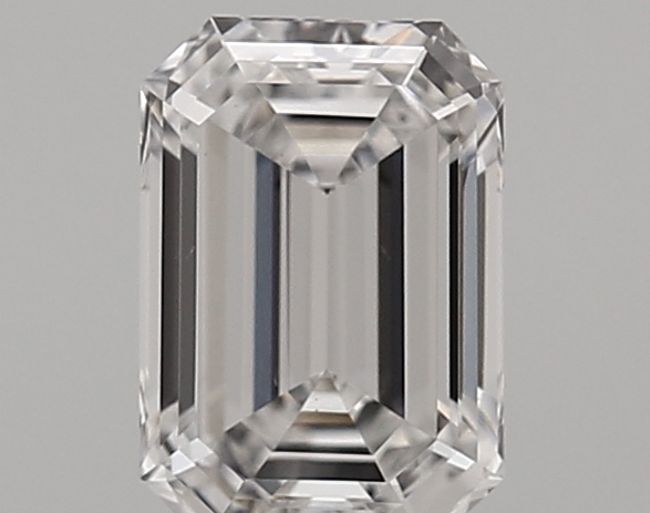 1.00 Carat E-VVS2 Ideal Emerald Diamond