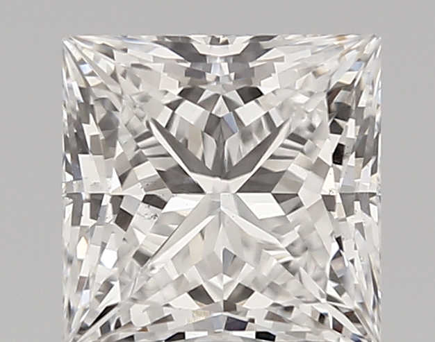1.96 Carat E-VS2 Ideal Princess Diamond