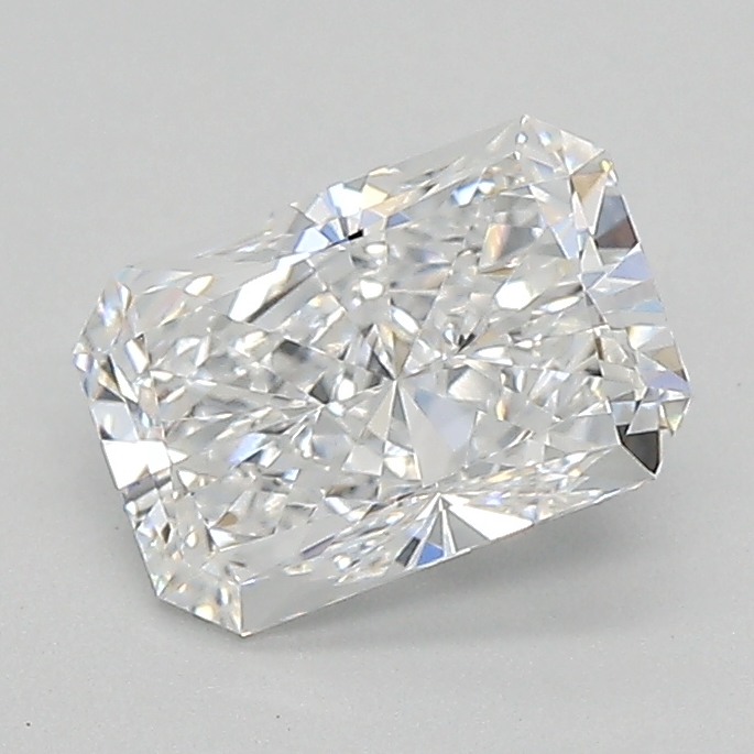 1.00 Carat E-VVS1 Ideal Radiant Diamond