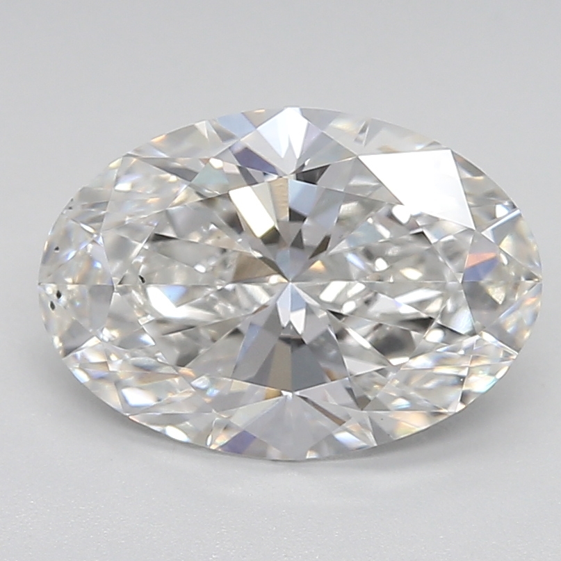 2.08 Carat G-VS2 Ideal Oval Diamond