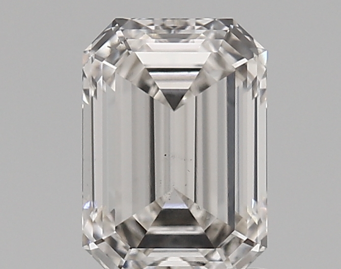 1.36 Carat H-VS1 Ideal Emerald Diamond