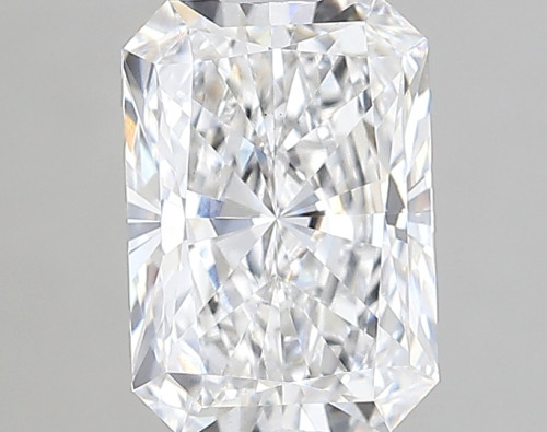 1.66 carat e VS1 EX Cut IGI radiant diamond