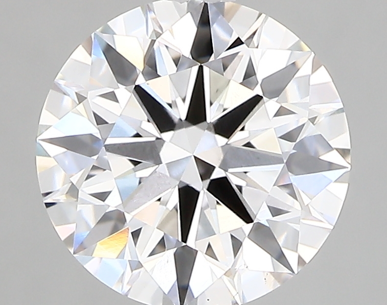 2.87 Carat E-VS1 Ideal Round Diamond