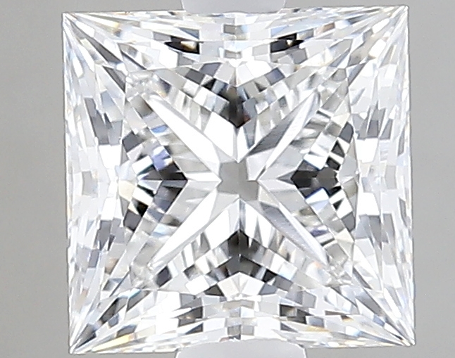 3.36 carat Princess lab-grown diamond