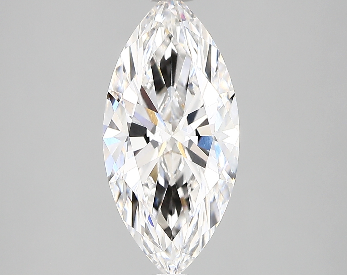 2.25 Carat F-VVS2 Ideal Marquise Diamond