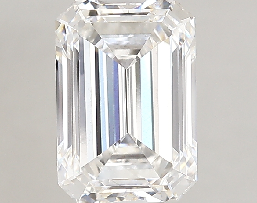2.82 Carat F-VS2 Ideal Emerald Diamond