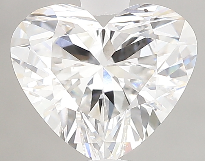 1.38 Carat E-VS2 Ideal Heart Diamond