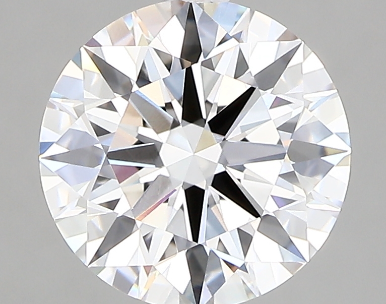 2.47 Carat D-VVS2 Ideal Round Diamond