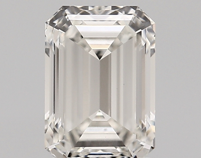 1.76 Carat H-VS1 Ideal Emerald Diamond