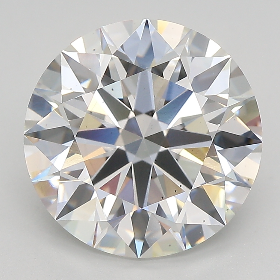 4.63 Carat G-VS2 Ideal Round Diamond