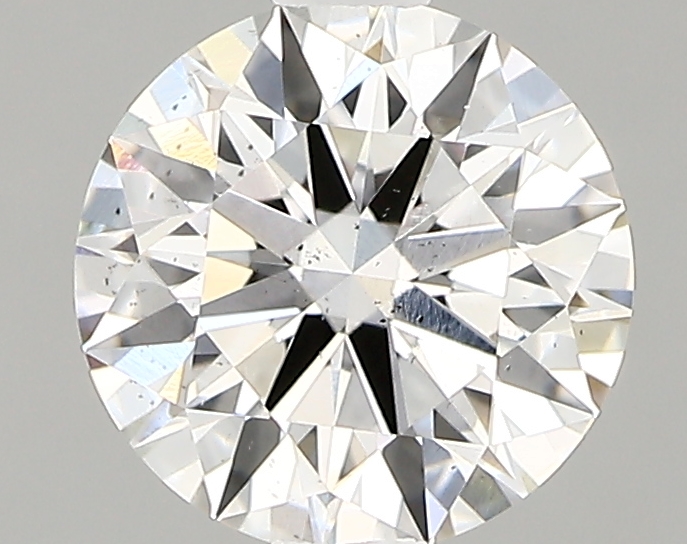1.08 Carat F-SI1 Ideal Round Diamond