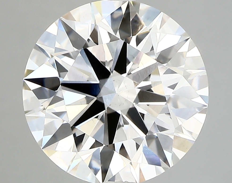 5.22 Carat G-VS2 Ideal Round Diamond