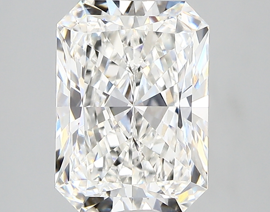 2.82 Carat F-VVS2 Ideal Radiant Diamond