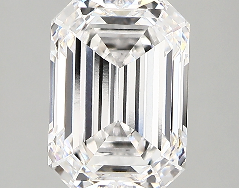 2.48 Carat E-VVS2 Ideal Emerald Diamond