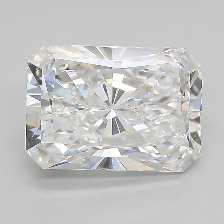 2.84 Carat E-VVS2 Ideal Radiant Diamond