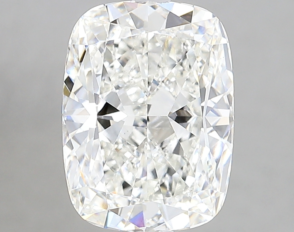3.46 Carat H-VS1 Ideal Cushion Diamond