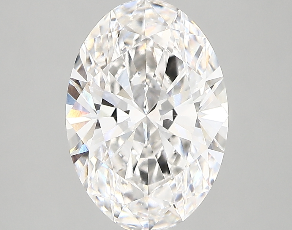 2.48 Carat F-VVS2 Ideal Oval Diamond