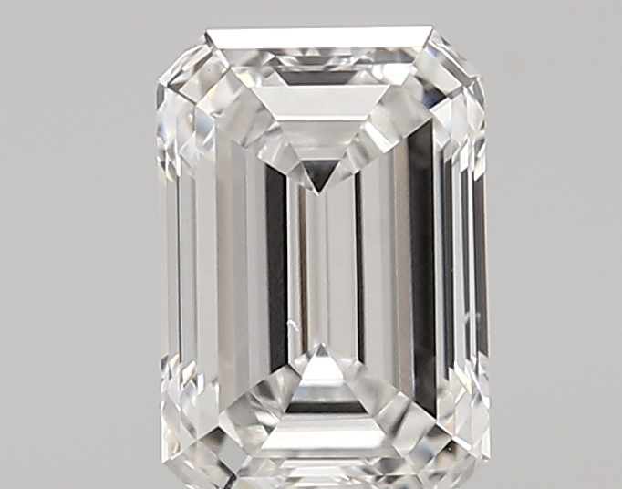 1.54 Carat F-VS2 Ideal Emerald Diamond