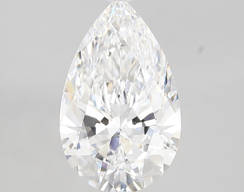 2.38 carat d VVS2 EX Cut IGI pear diamond