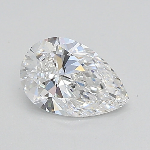 0.56 carat d VVS2 VG Cut IGI pear diamond