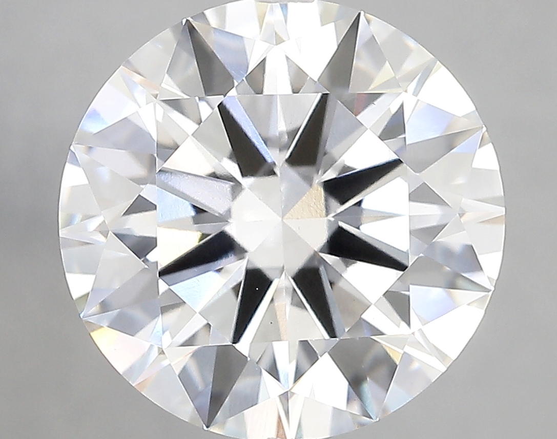 7.03 ct F VVS2 Round Ideal lab diamond