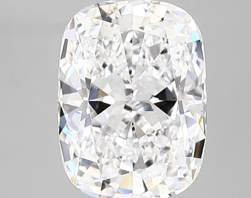 2.06 carat d VS2 EX Cut IGI cushion diamond