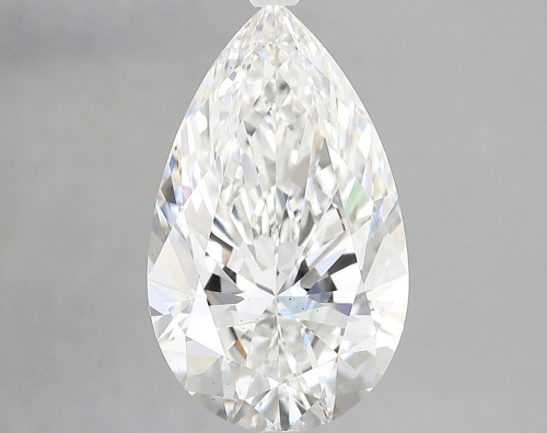 6.03 carat e VS2 EX Cut IGI pear diamond