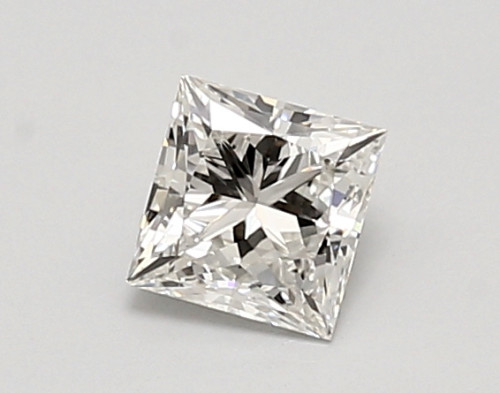 0.77 carat g VVS2 EX  Cut IGI princess diamond