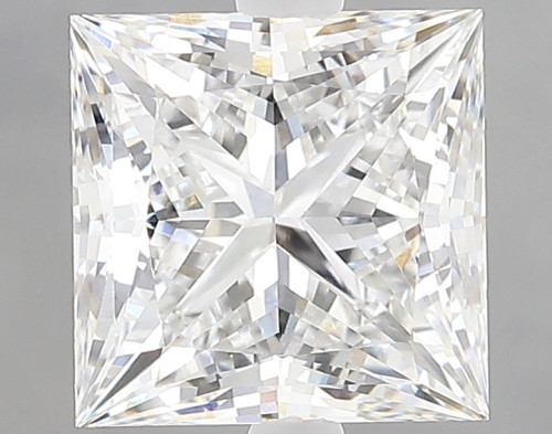 2.66 carat e VVS2 EX Cut IGI princess diamond