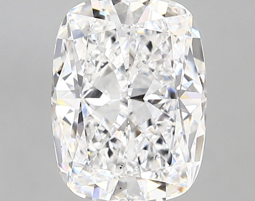 2.48 carat d VS2 EX Cut IGI cushion diamond