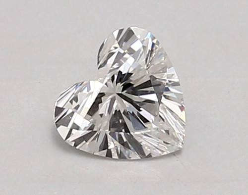 0.71 carat e VVS1 EX  Cut IGI heart diamond
