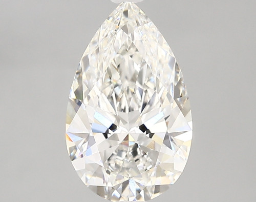 2.05 carat f VVS2 EX Cut IGI pear diamond