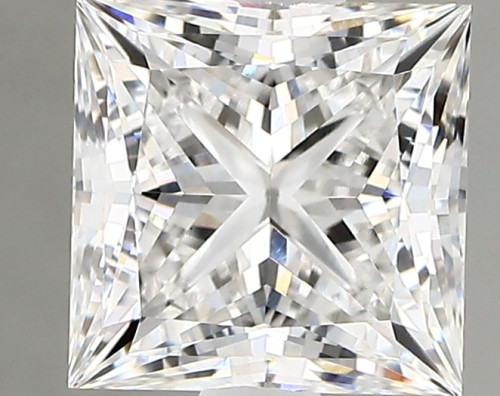1.38 carat e VVS2 EX Cut IGI princess diamond
